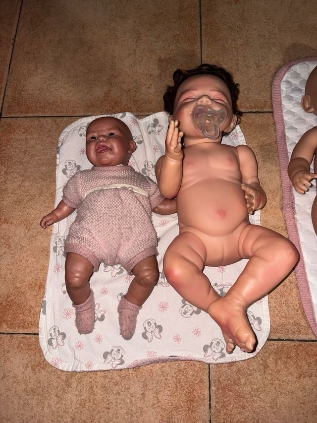 Lote de 5 muñecas bebé