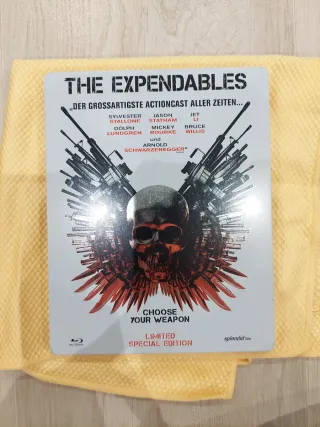 Steelbook Los Mercenarios Blu-ray Alemania