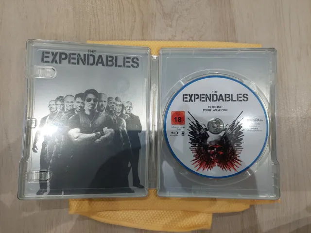 Steelbook Los Mercenarios Blu-ray Alemania