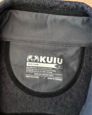 Chaleco polar caza Kuiu Base Camp Sweater Vest