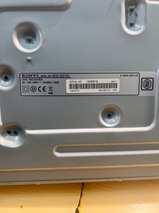 Home Cinema Sony Plata