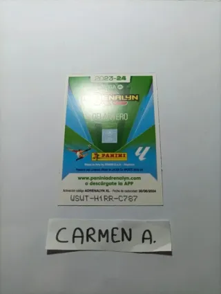 Cromo Autógrafo Custom Lamine Yamal