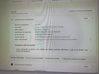 HP All-in-One 24-CB1007NS Plata/Blanco