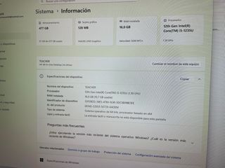 HP All-in-One 24-CB1007NS Plata/Blanco