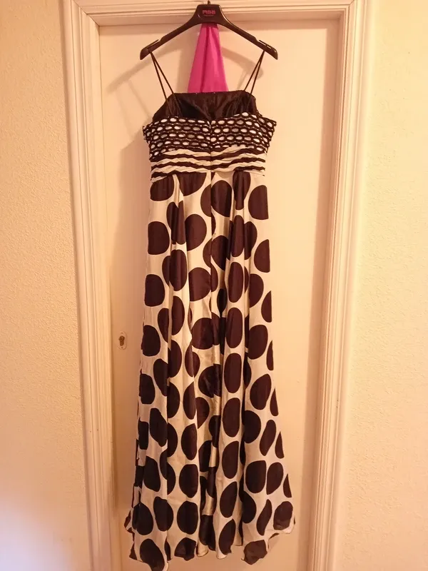 Vestido Sonia Peña Negro y Blanco