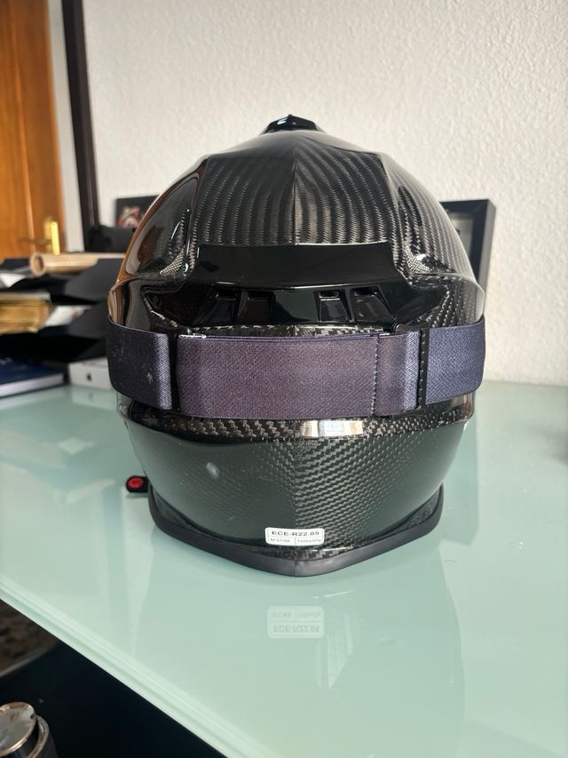 Casco Motocross Fibra Carbono