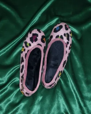 Pantuflas Mujer Talla 38 Estampado Leopardo España