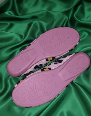 Pantuflas Mujer Talla 38 Estampado Leopardo España