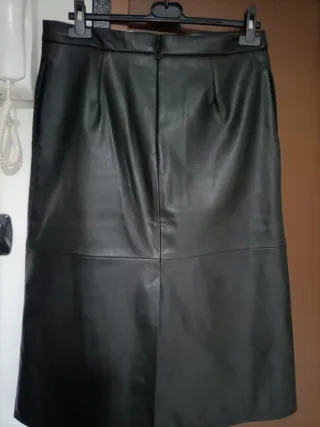 Gonna H&M ecopelle midi