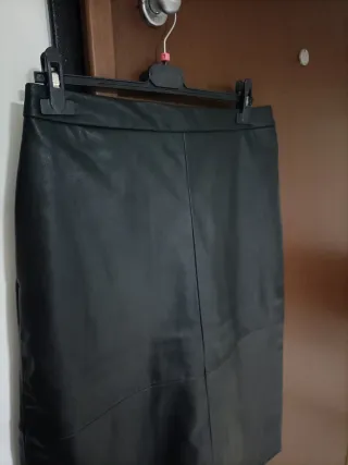 Gonna H&M ecopelle midi