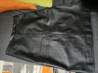 Gonna H&M ecopelle midi