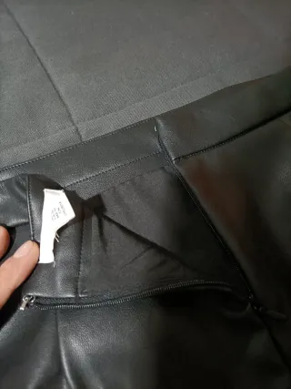 Gonna H&M ecopelle midi