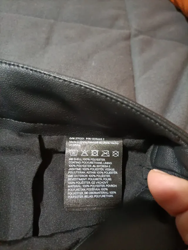 Gonna H&M ecopelle midi