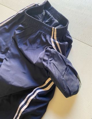 Pantaloni sportivi impermeabili blu taglia 164 cm