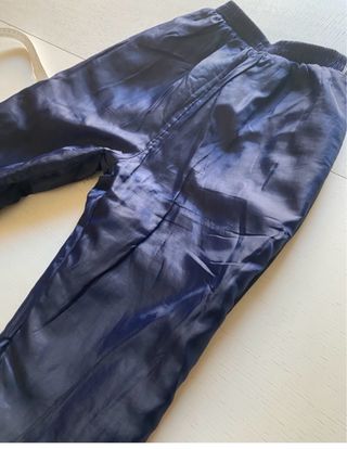 Pantaloni sportivi impermeabili blu taglia 164 cm