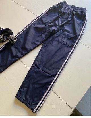 Pantaloni sportivi impermeabili blu taglia 164 cm
