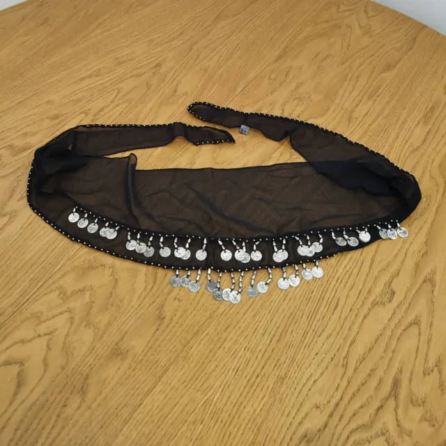 Pañuelo danza árabe con monedas