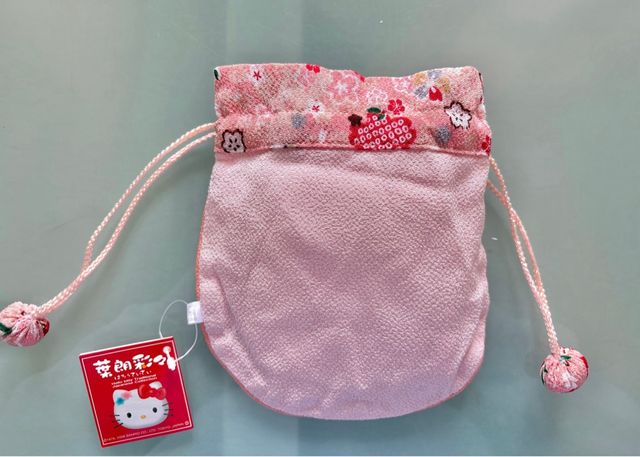 Bolsa saquito Hello Kitty kimono japonés Japón