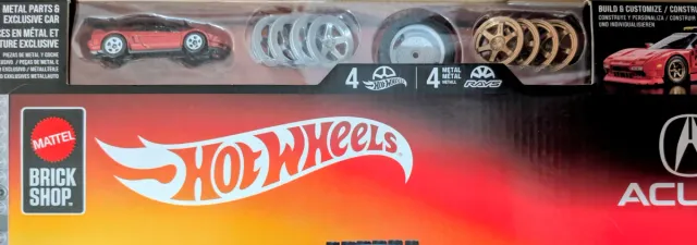 Hot Wheels Mattel Brick Shop Acura NSX