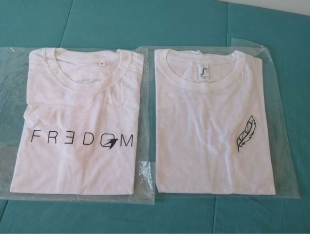 Camiseta Freedom Blanca