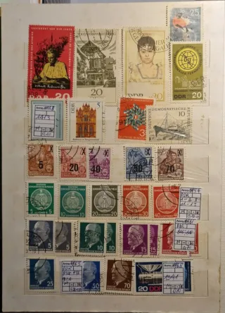 Album francobolli Svizzera,Germania,Cecoslovacchia