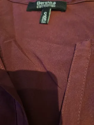 Camisa granate talla S