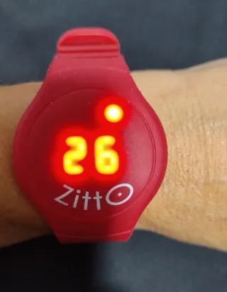 Orologio Zitto Rosso