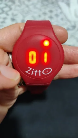 Orologio Zitto Rosso