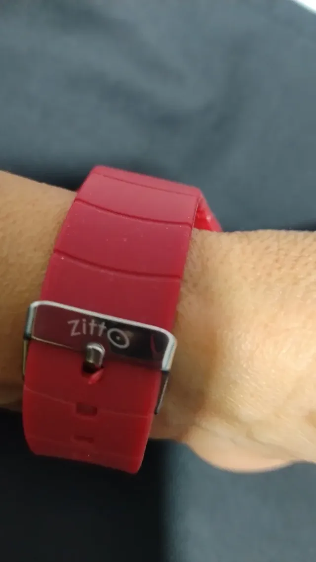 Orologio Zitto Rosso
