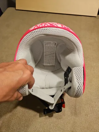 Casco esquí rosa NUEVO marca EASSUN