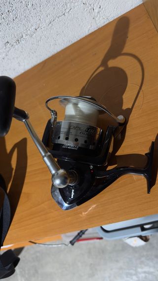 Caña de pesca CarpFishing Cormoran +carrete Daiwa