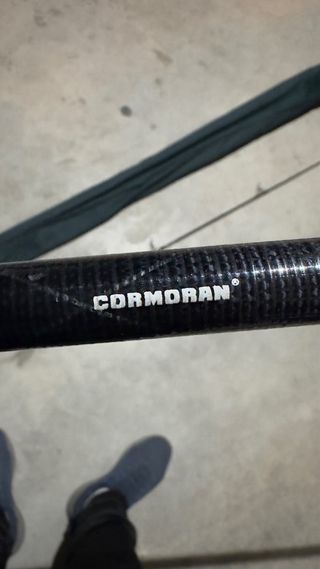 Caña de pesca CarpFishing Cormoran +carrete Daiwa