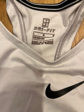 2 Camisetas Deportivas Nike Mujer Talla 16