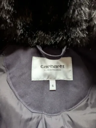 Parka Carhartt Trapper Azul Marrón