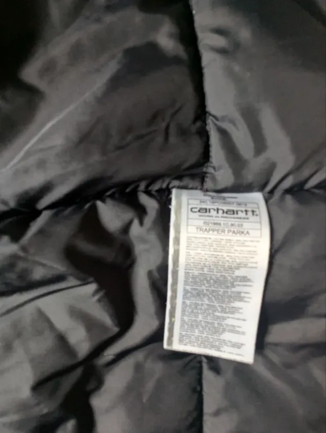 Parka Carhartt Trapper Azul Marrón