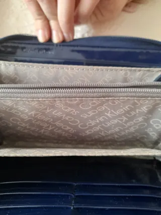 Cartera Calvin Klein Azul