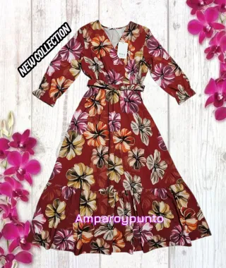 Vestido estampado floral