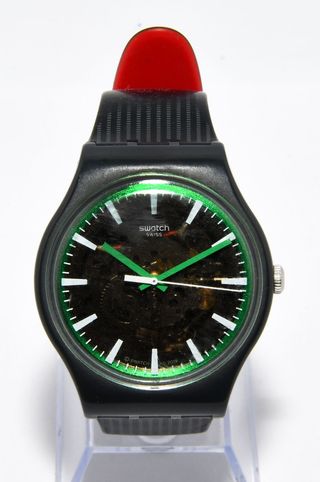 Reloj Swatch AG 2019 Negro y Verde
