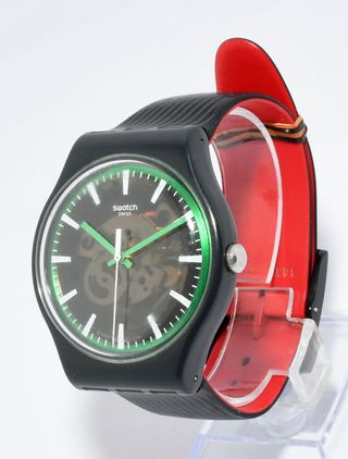 Reloj Swatch AG 2019 Negro y Verde