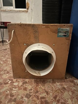 Extractor Topfan 2000m3 Caja Madera