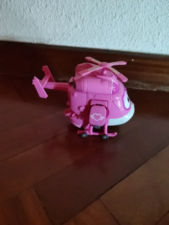 Helicóptero Juguete Rosa