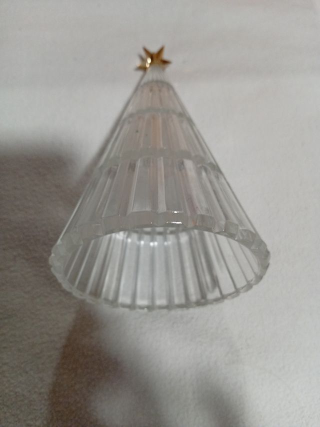 Árbol de Navidad Cristal Dorado