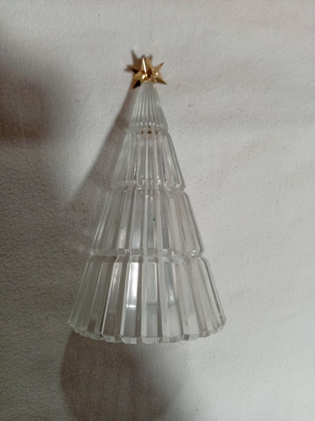 Árbol de Navidad Cristal Dorado