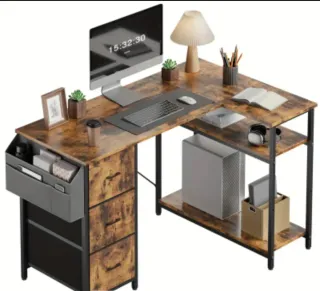 Escritorio de Oficina en Forma de L —