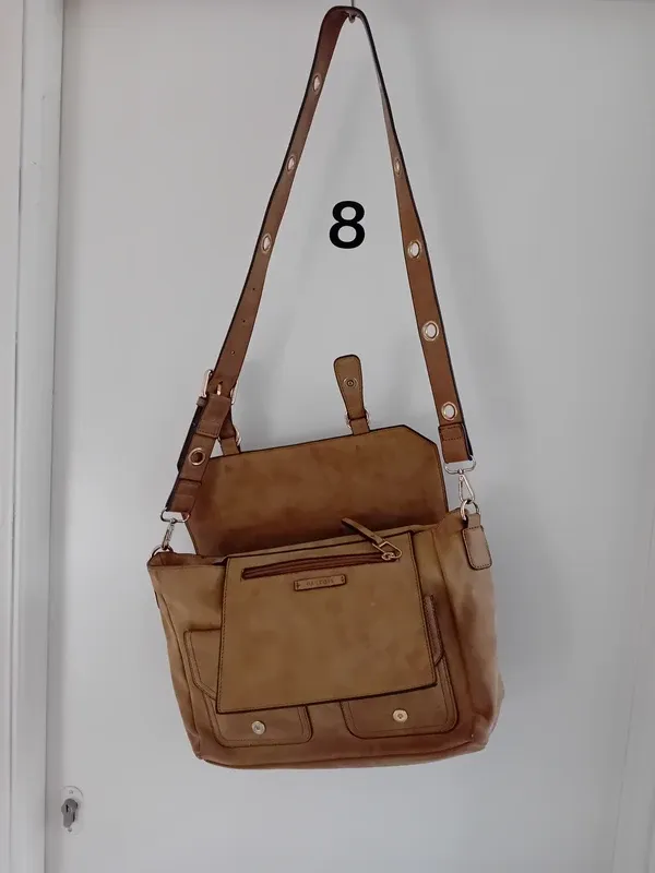 Bolso de Hombro Mujer Marrón