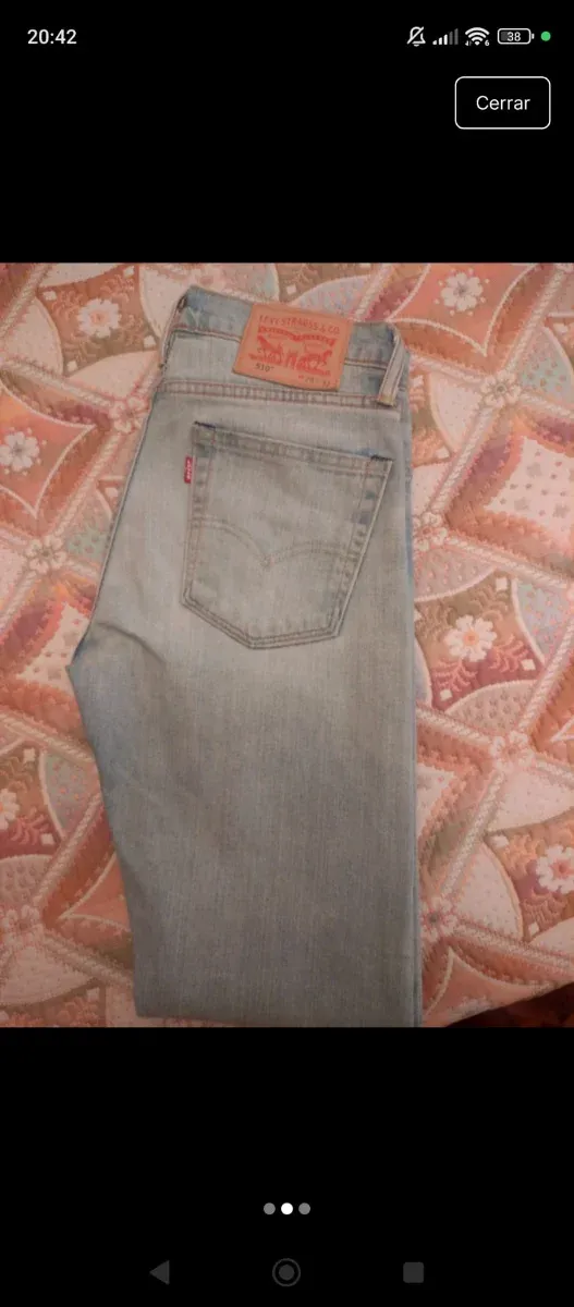 Pantalón vaquero azul claro