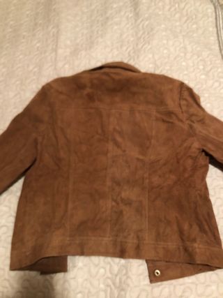 Chaqueta Mango Ante Marrón