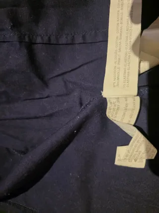 Camisa tejana azul talla L