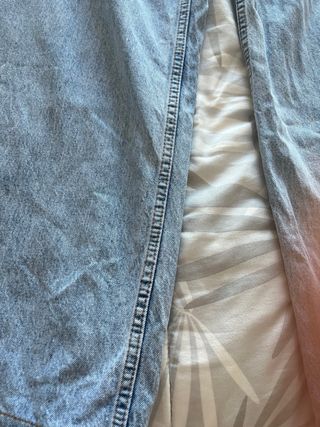 Pantalón vaquero ancho chica