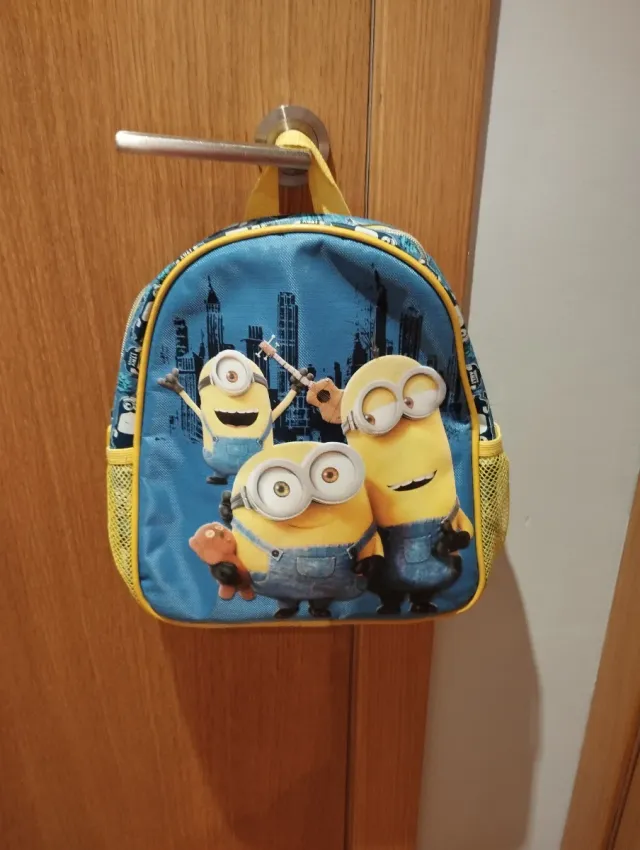 Mochila Minions Azul